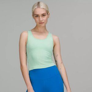 NWT Lululemon Ebb Tank "Wild Mint" Size 6